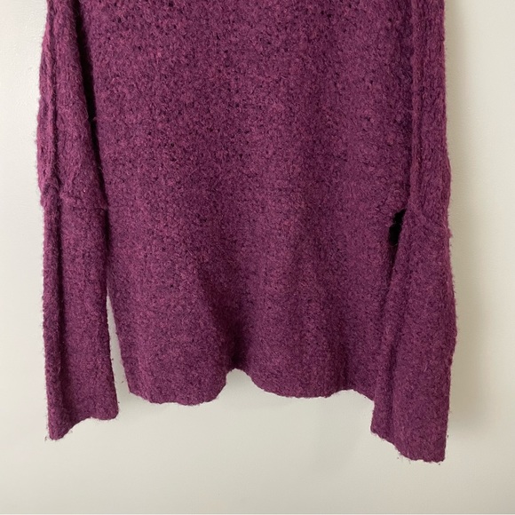 FREE PEOPLE She’s All That Alpaca Turtleneck Oversized Sweater Size XS - Picture 6 of 12